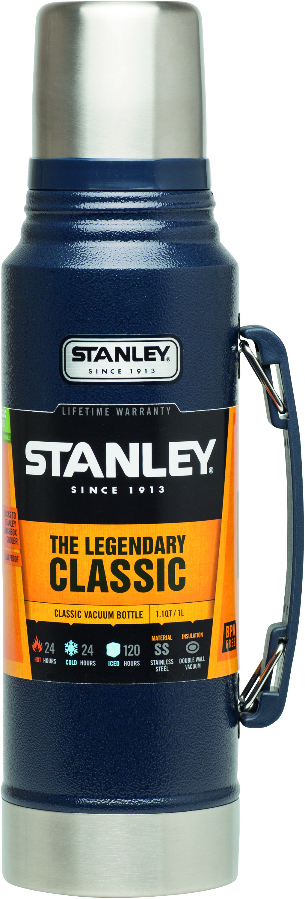 Stanley Vakuum Trinkflasche Navy 1 Liter