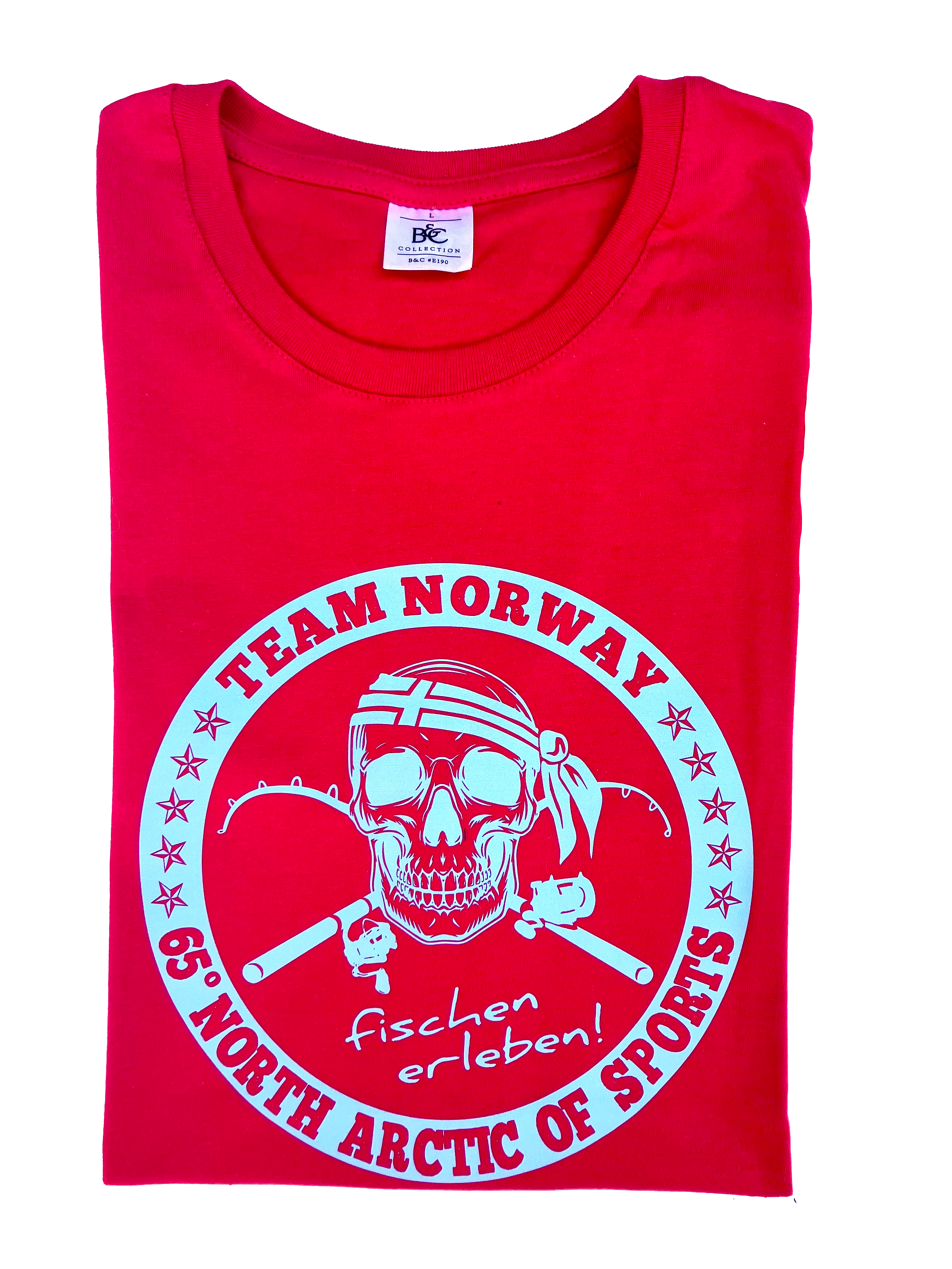 Team Norway T-Shirt, Farbe: rot