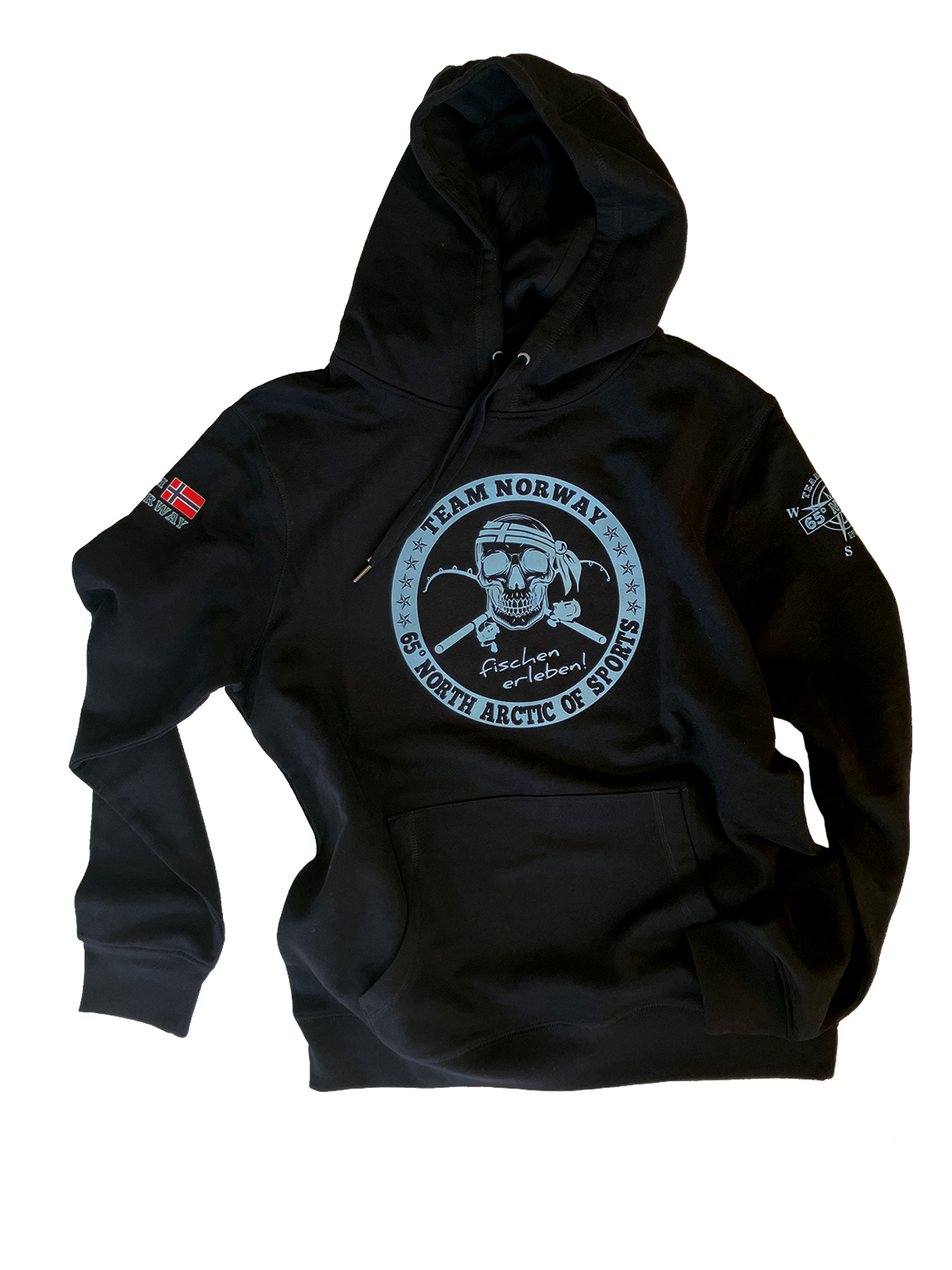 Team Norway Hoodie Sweat, Farbe: Asphalt