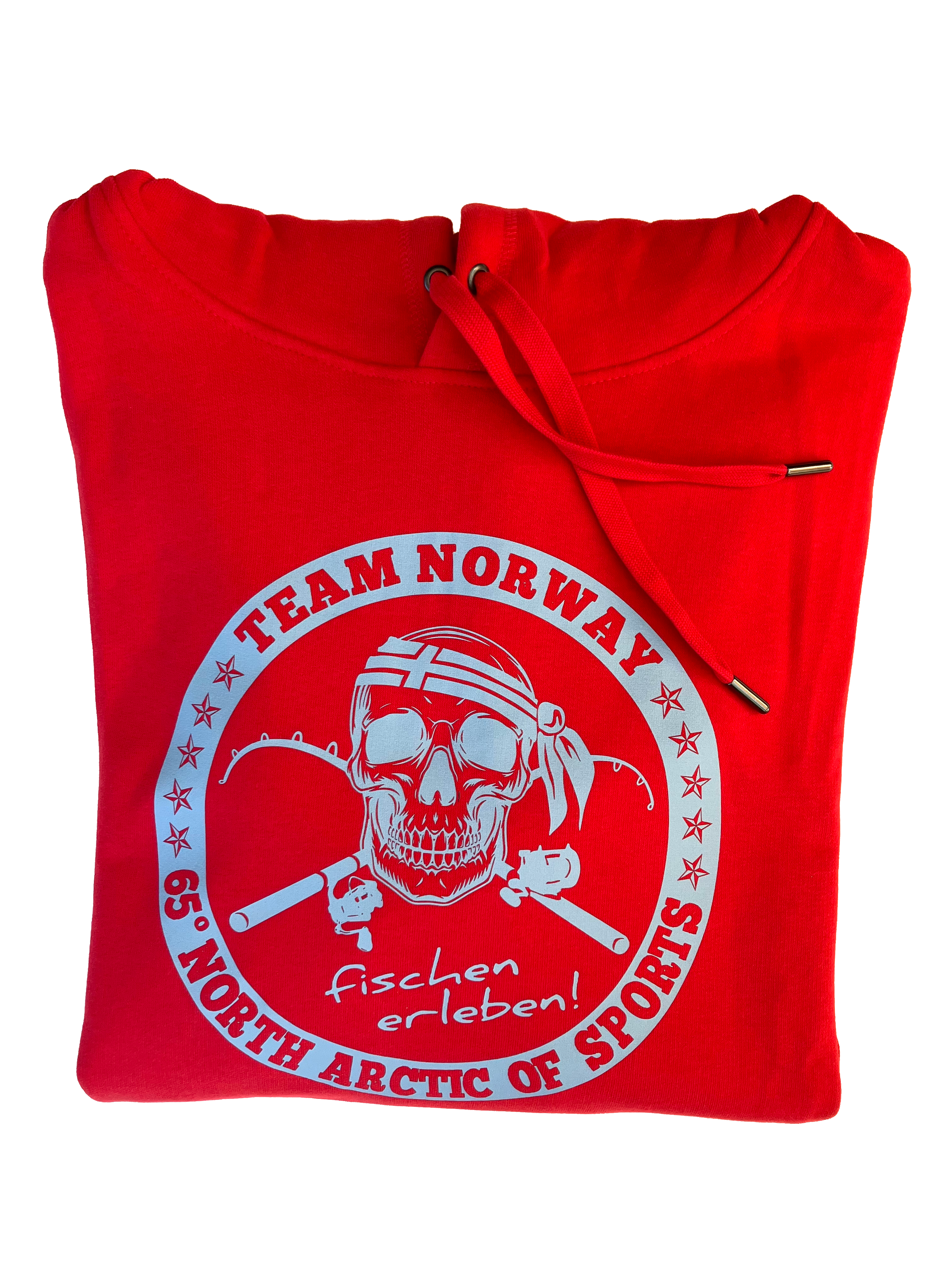 Team Norway Hoodie Sweat, Farbe: rot